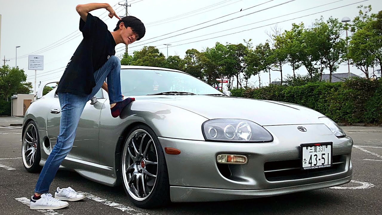 20歳の若者が気合いで購入！80スープラ納車！