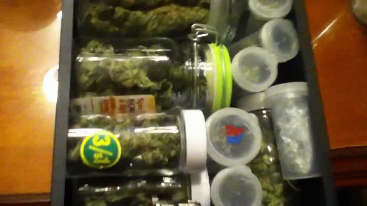 Jar full of weed lots of strain 2012