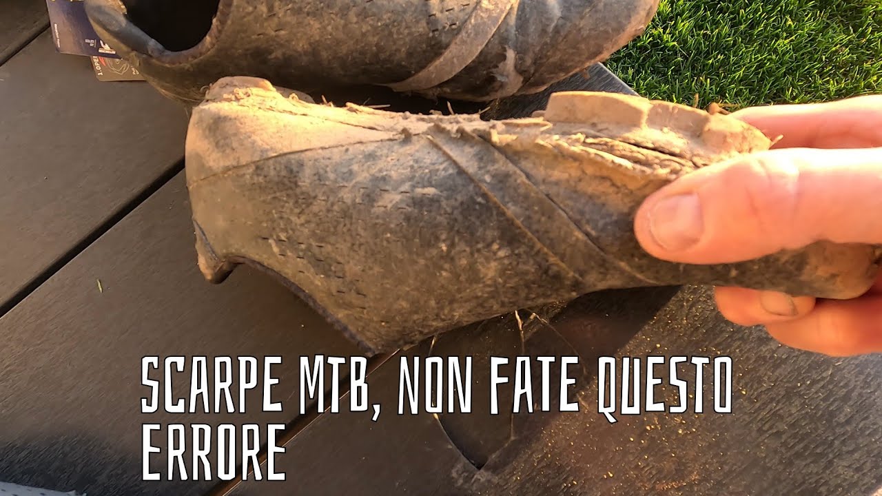 Scarpe MTB devastate, non fate questo errore 