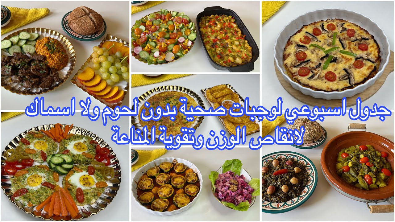 هنيتك من التخمام فغذاء كل نهار🤔7 اقتراحات متنوعة لوجبات غذاء صحية اقتصادية بلا لحم ولادجاج ولاسمك 😱
