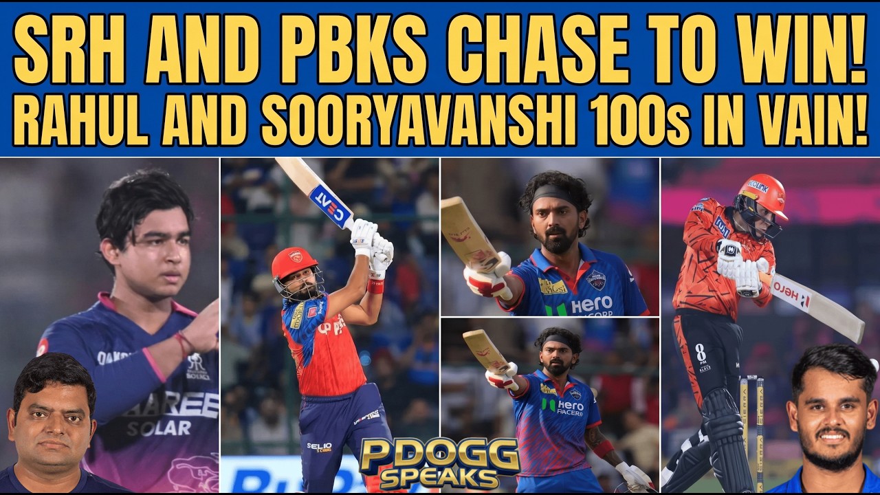 THE GREATEST T20 CHASE EVER! | PBKS vs DC & RR vs SRH Review: Punjab's 265 Heist! | Pdoggspeaks