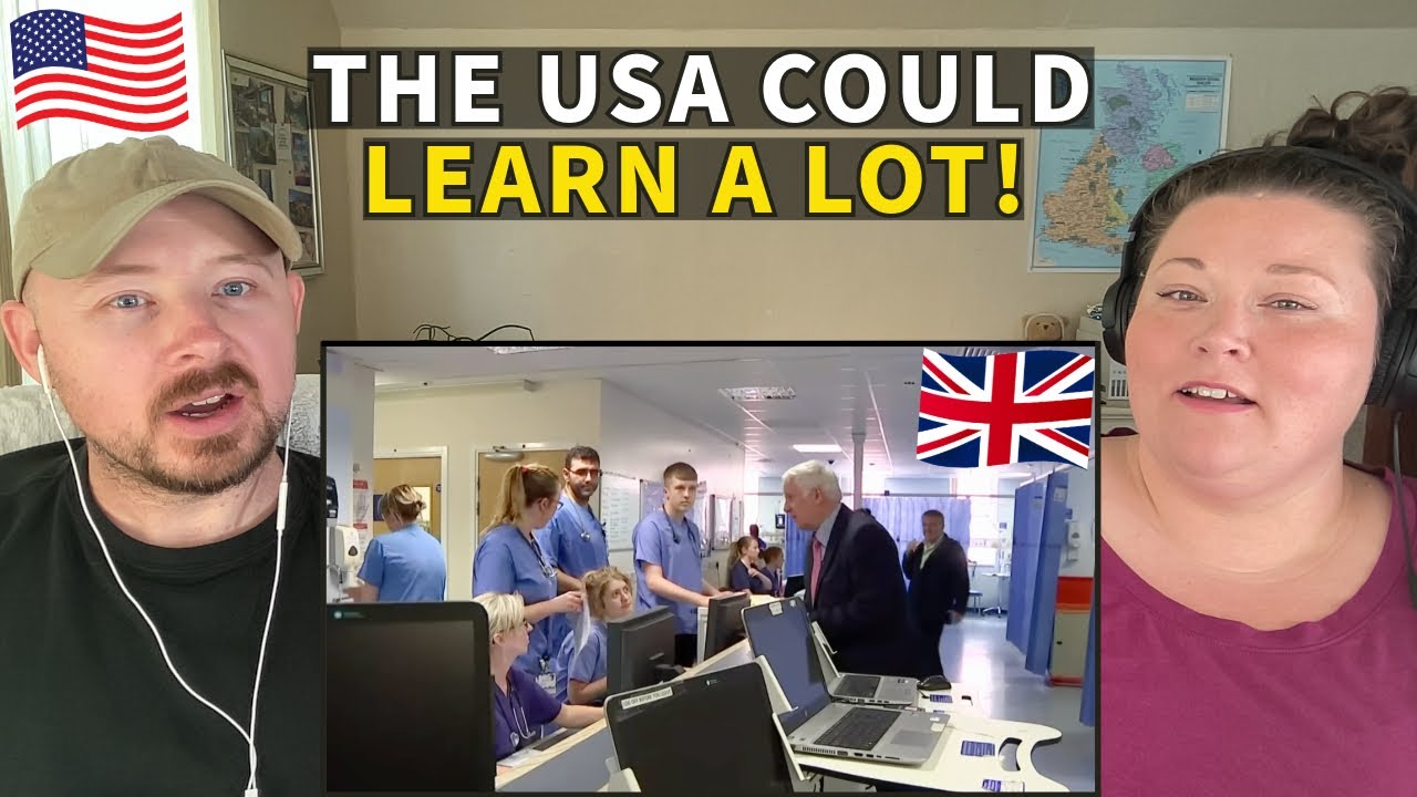 Americans React to the NHS - How The UK's Healthcare System Works