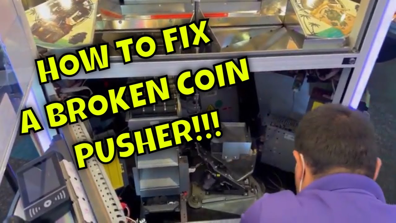 How To Fix an Elaut Coin Pusher!!!