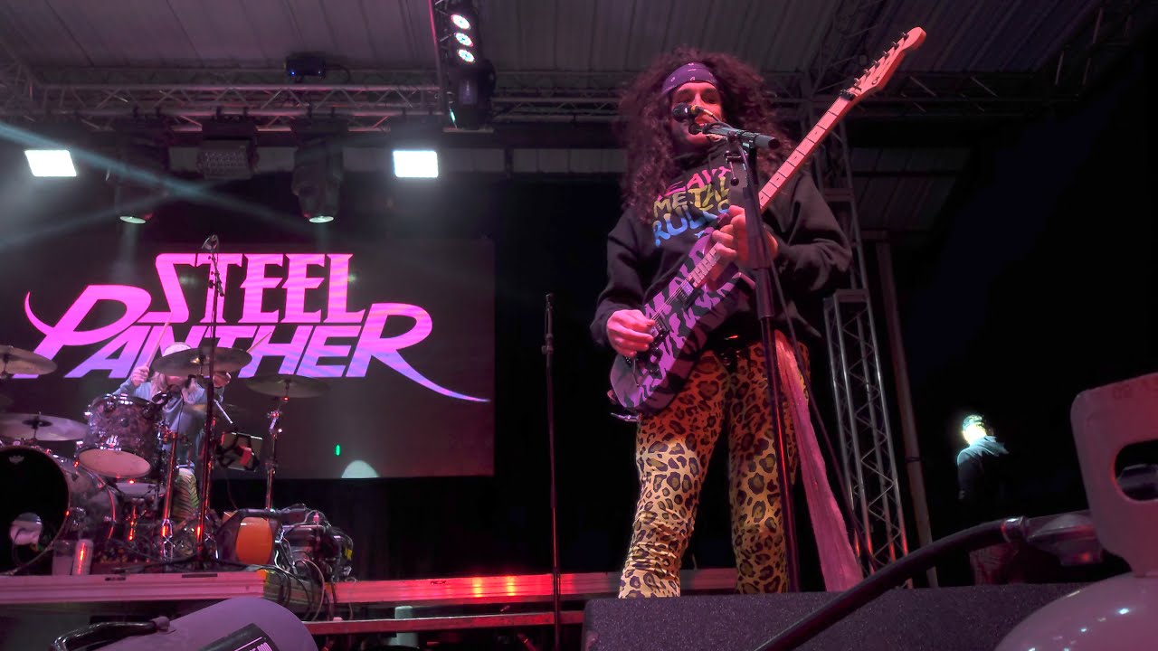 STEEL PANTHER - RUNNING WITH THE DEVIL (4K Video)