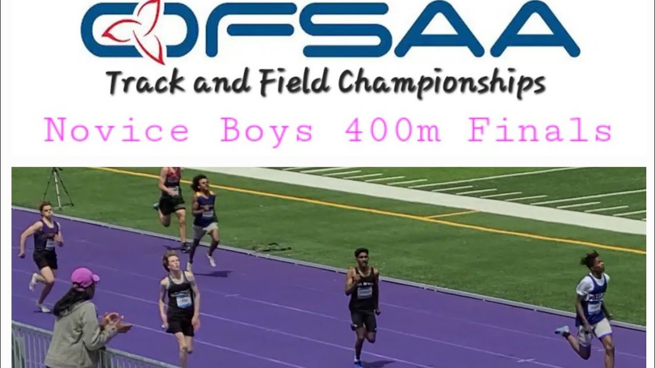 Novice Boys 400m Finals | OFSAA Track and Field Championships | June 7th, 2024