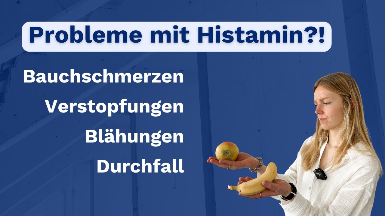 Histaminintoleranz: Magen-Darm-Beschwerden ! Dreistufige Ernährungsumstellung ! Allgemeine Tipps