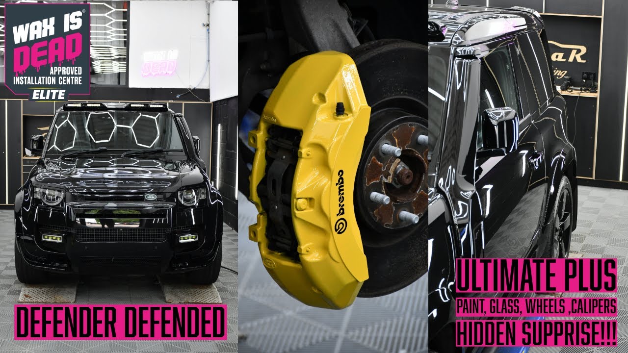 Murdered-Out Defender 90 Gets the Ultimate Ceramic Treatment + Hidden Surprise Found!