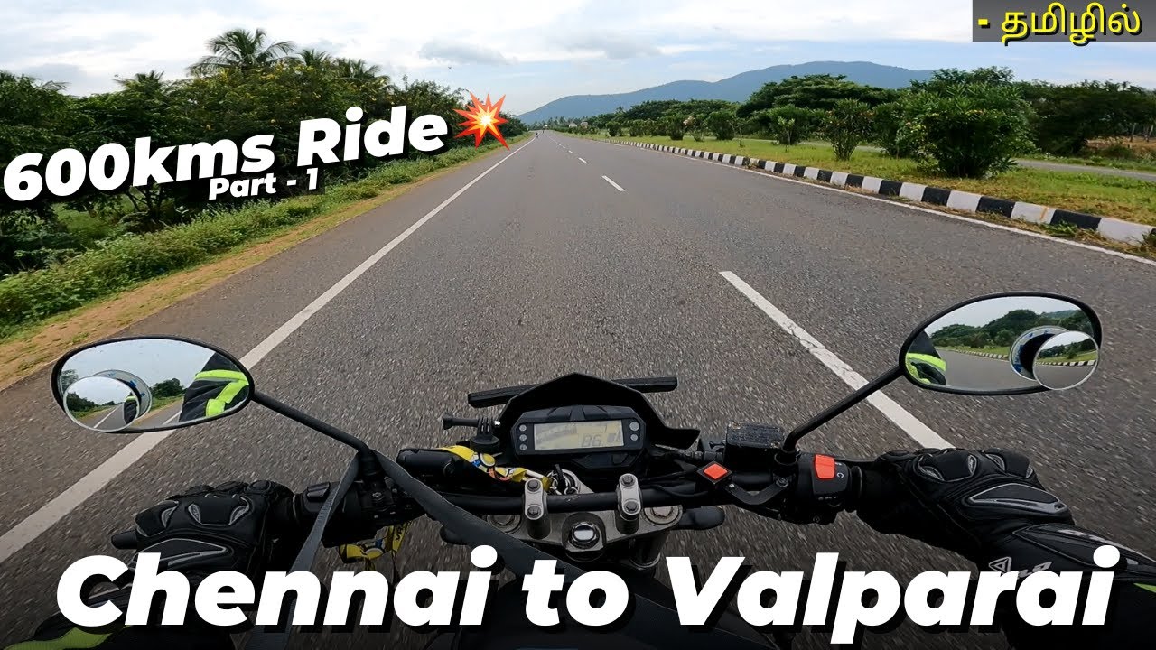 Chennai to Valparai 😍⛰️ | 600kms Bike ride in tamil 💥 | Bad Captain Vlogs ❤️