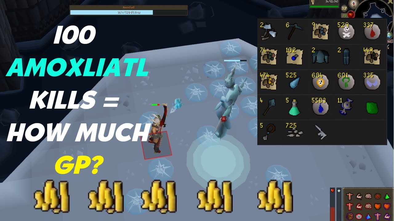 I Killed Amoxliatl 100 Times - Here's What I Made!