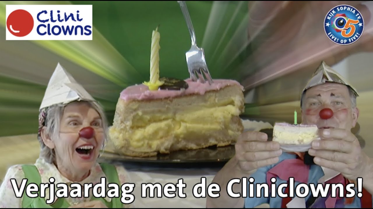 VERJAARDAG MET DE CLINICLOWNS!