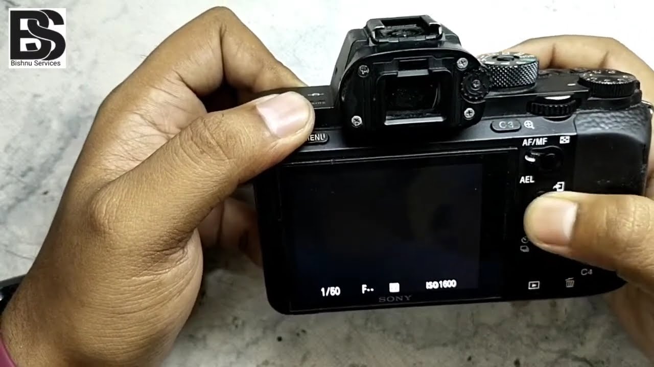 Sony  A7 s ii Menu not working