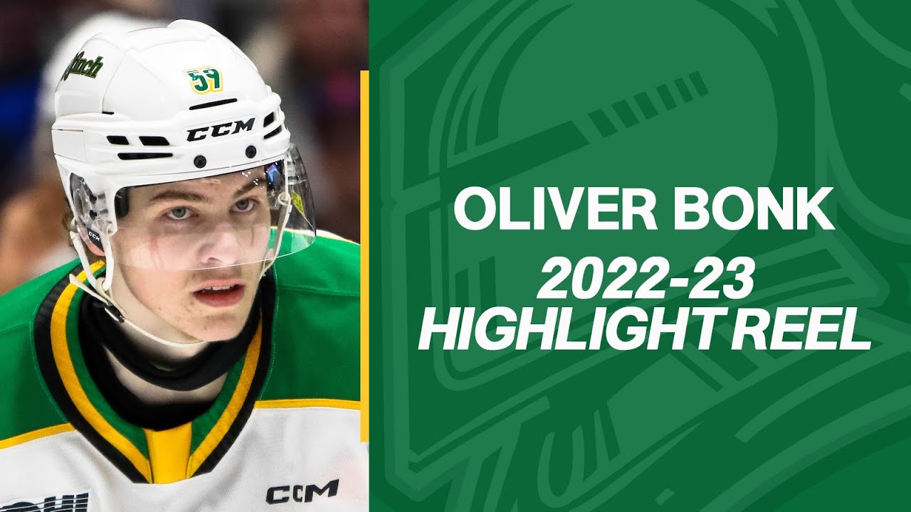 Oliver Bonk (London Knights) - 2022-23 OHL Highlights