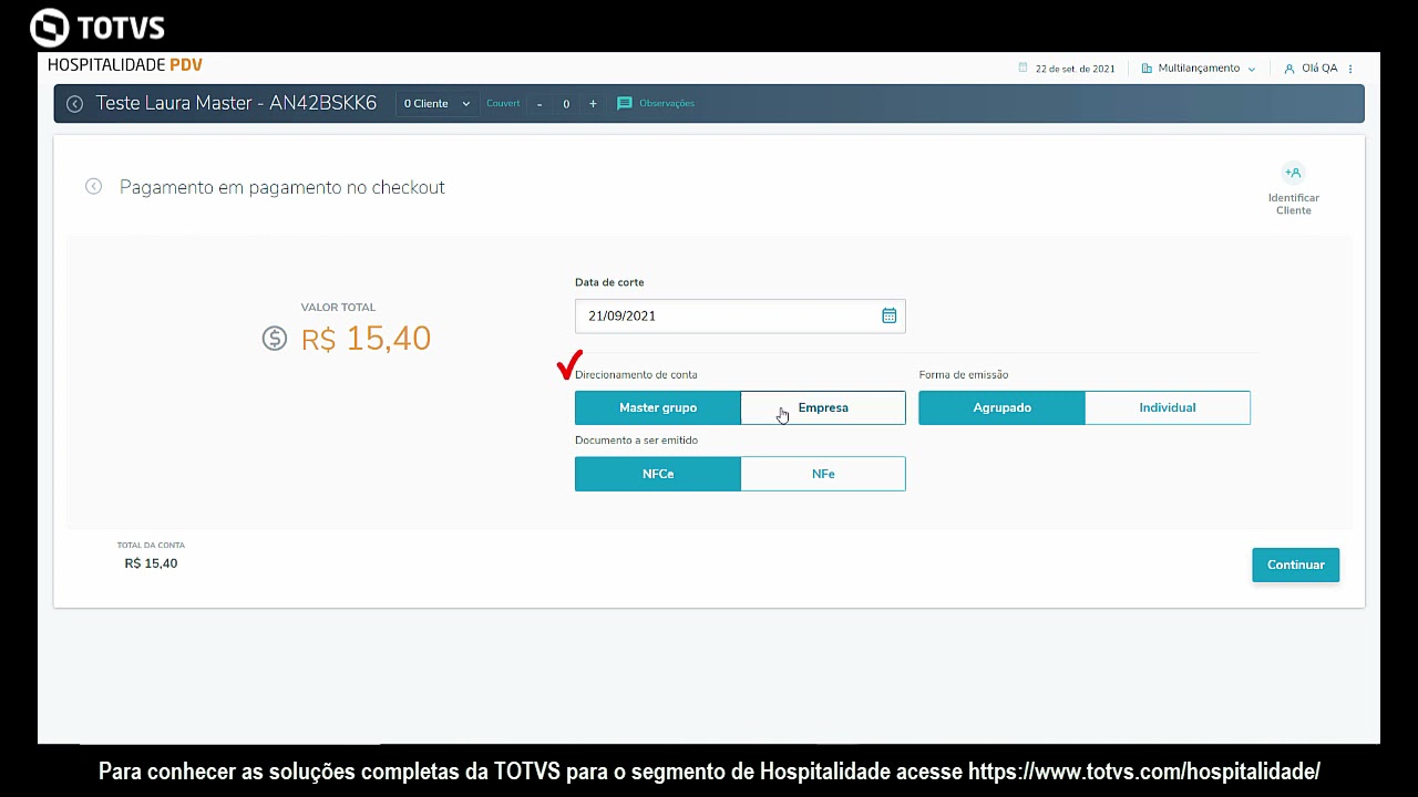 How To | HOSPITALIDADE PDV - Multipagamento #TOTVS_HOSPITALIDADE_PDV