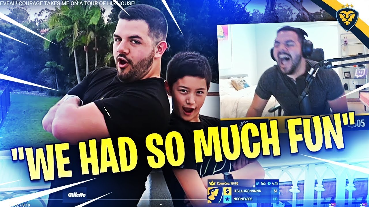 COURAGE REACTS TO CONNOR’S FACE REVEAL!