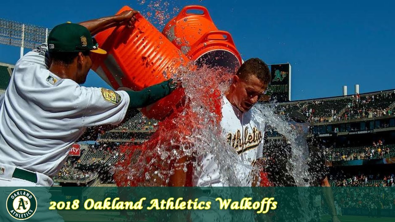 2018 Oakland Athletics Walkoffs