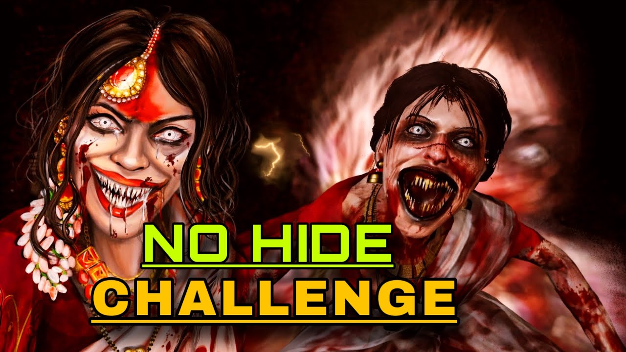 IMPOSSIBLE  SURVIVING WITHOUT HIDING 😱 Kamla Horror Game