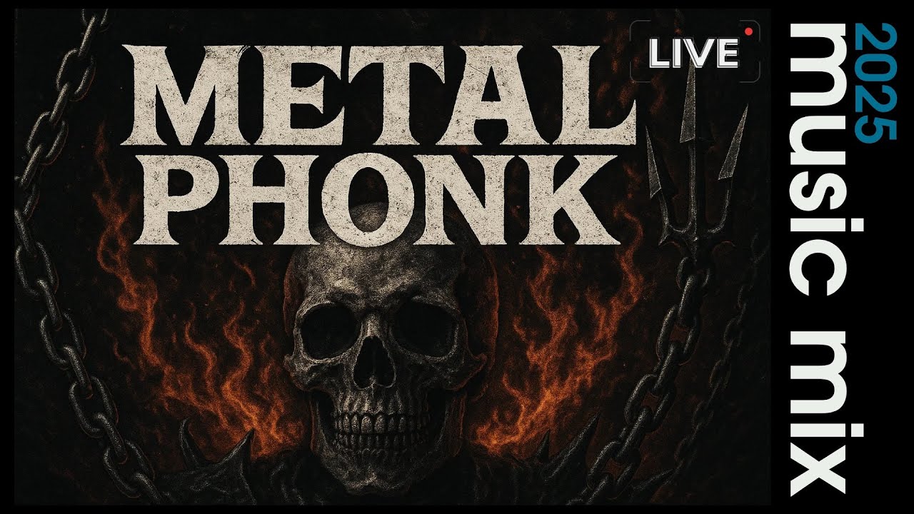 🤘1 HOUR STUDIO-QUALITY METAL PHONK 2025🔥Aggressive & Viral (Distorted Guitars & Dark Memphis Vocals)