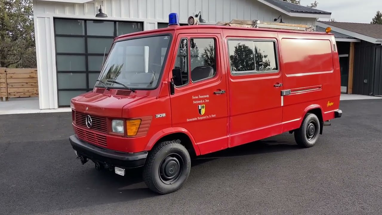 1980 Mercedes Benz 308 Van   Walk Around   HD 1080p