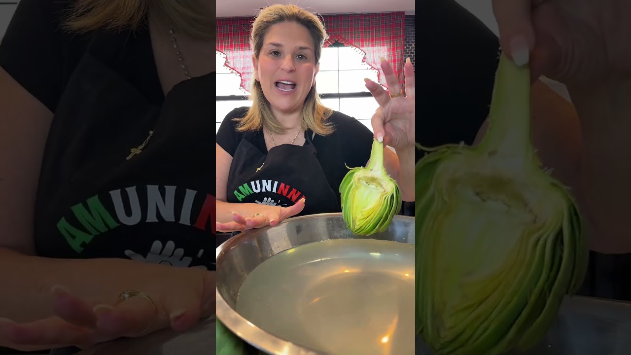 Let’s make roasted artichokes!