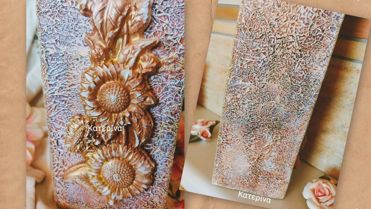 Techniques with aluminum foil on a glass jar- τεχνικές με αλουμινόχαρτο σε γυάλινο βάζο 