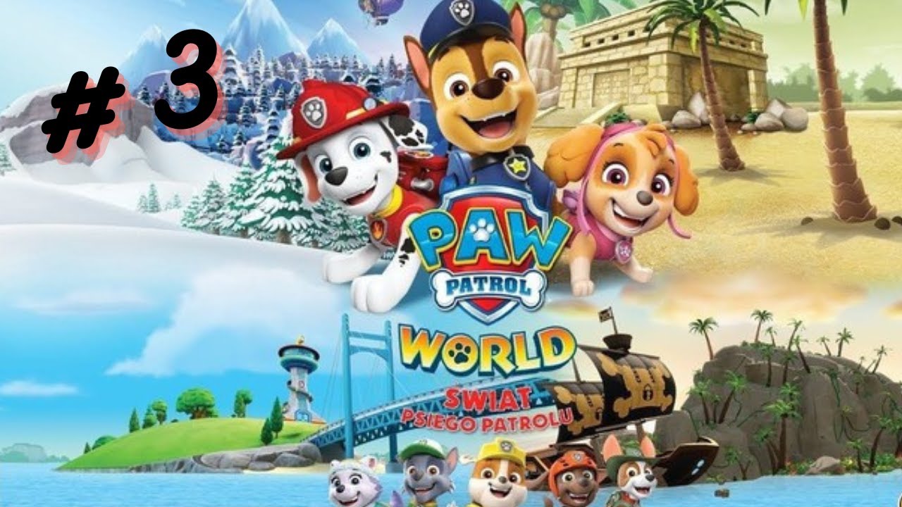 Zagrajmy w Psi Patrol World  odc. 3 Pieski ratują okulary Kapitana Turbota 🐶