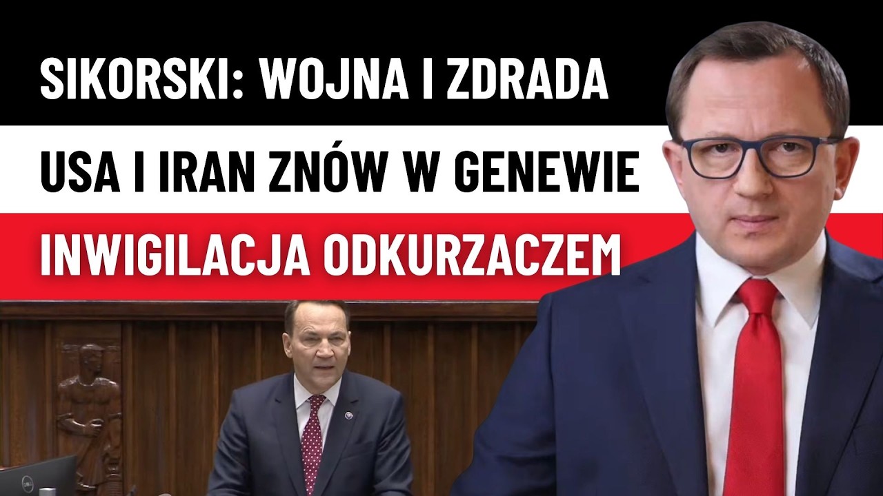 Sikorski Straszy Zdradą USA i Wojną! Świat Jest Inwigilowany, a Izrael Czeka na Pretekst
