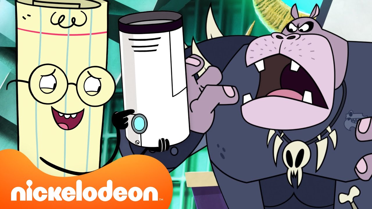 Can Paper Stop Alien Hippo's Invasion?! 🚀 | Rock Paper Scissors | Nickelodeon UK
