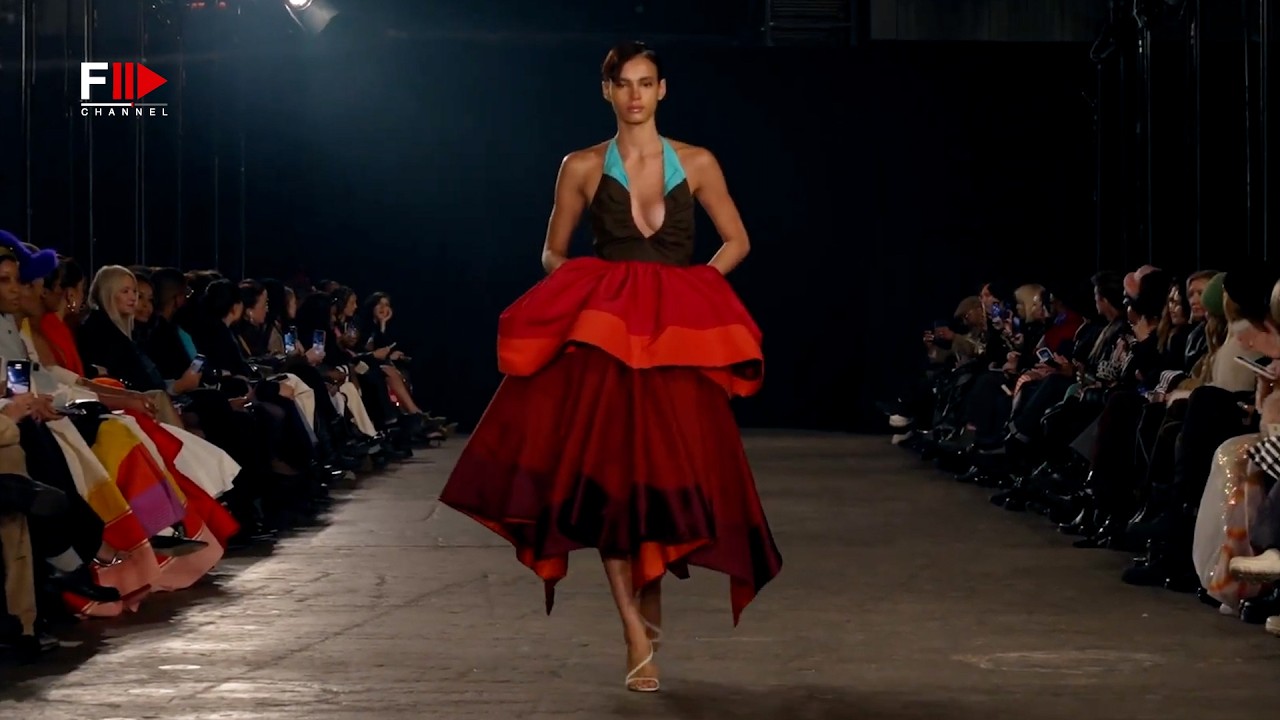 CHRISTOPHER JOHN ROGERS Best Looks Fall 2025 New York - Fashion Channel