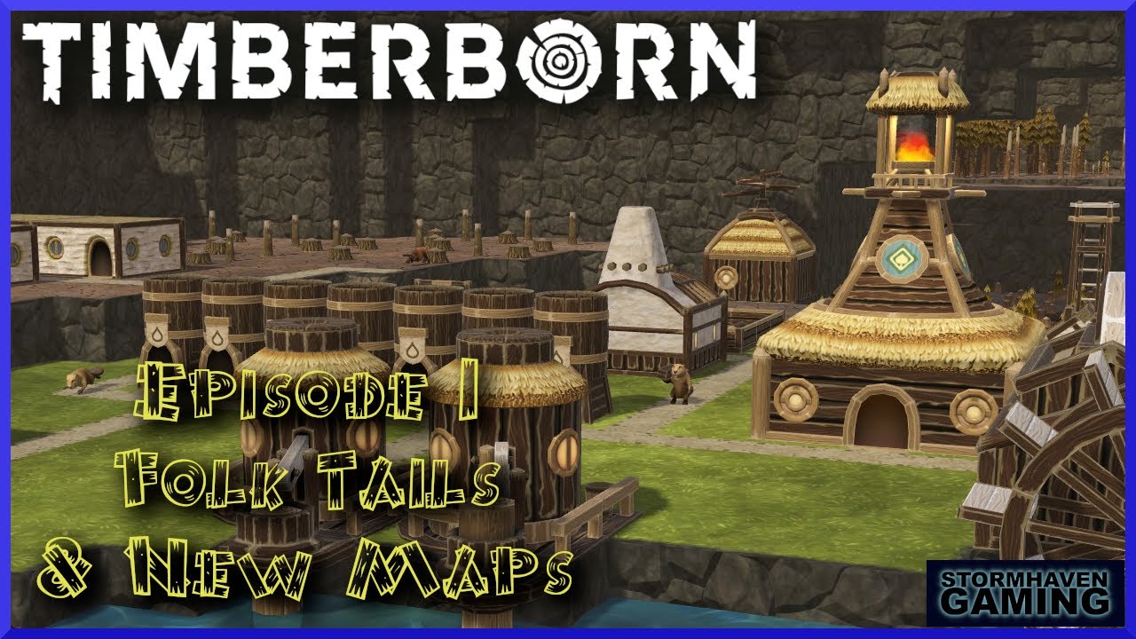 Timberborn - Update 7 - Starting A New Map With The Folk Tails