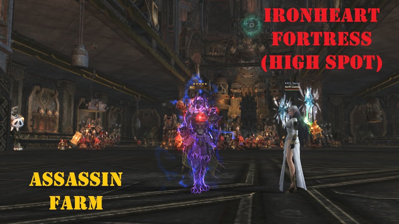 Lineage 2 Essence - Ironheart Fortress (High Spot)
