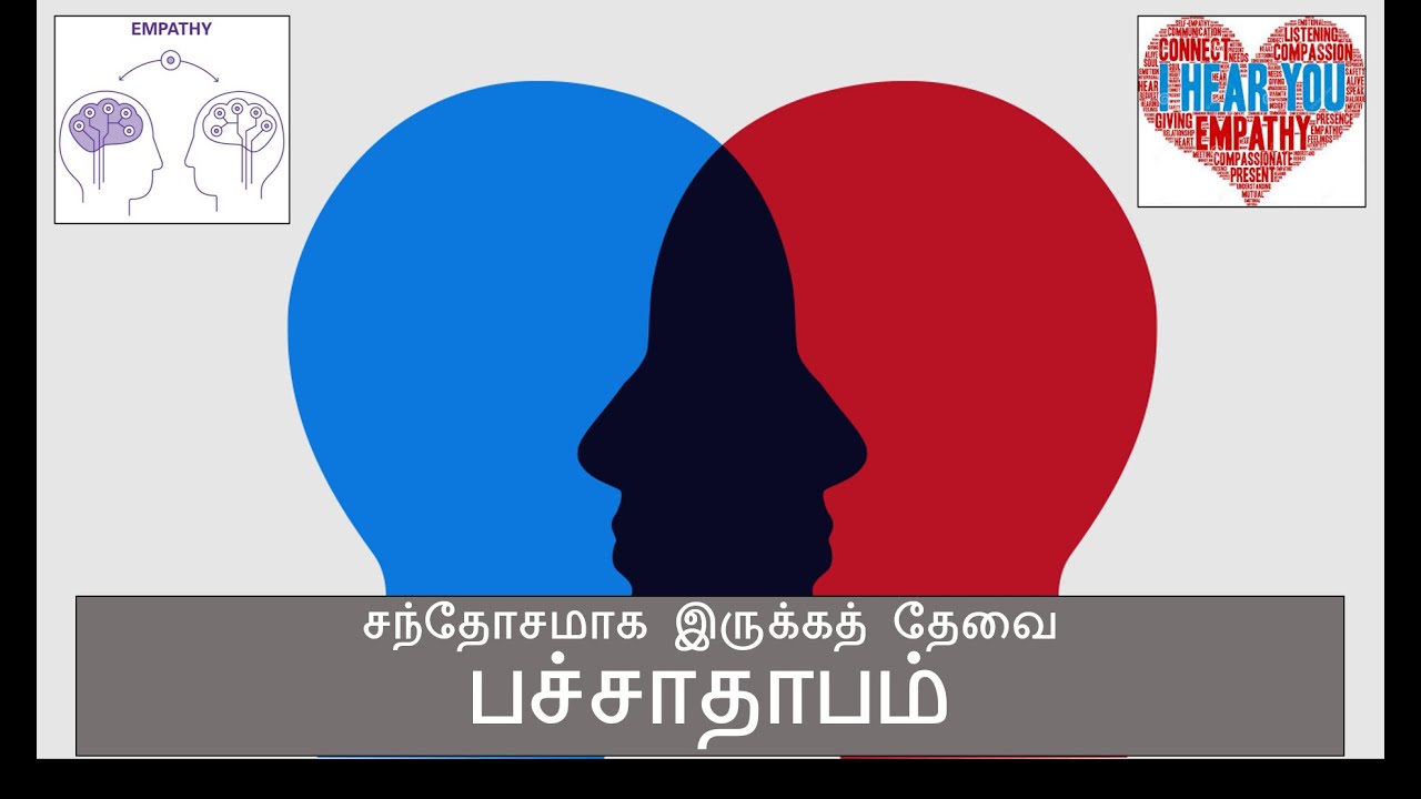 பச்சாதாபம் - EMPATHY என்பது நாம் மற்றவர்கள் இடத்தில் நம்மை வைத்துப் பார்ப்பது