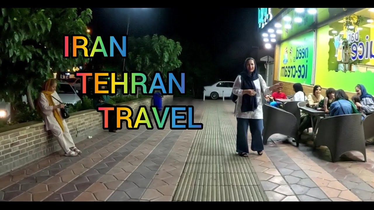 Iran | Tehran Streets in Summer Nights | Tehran 2023