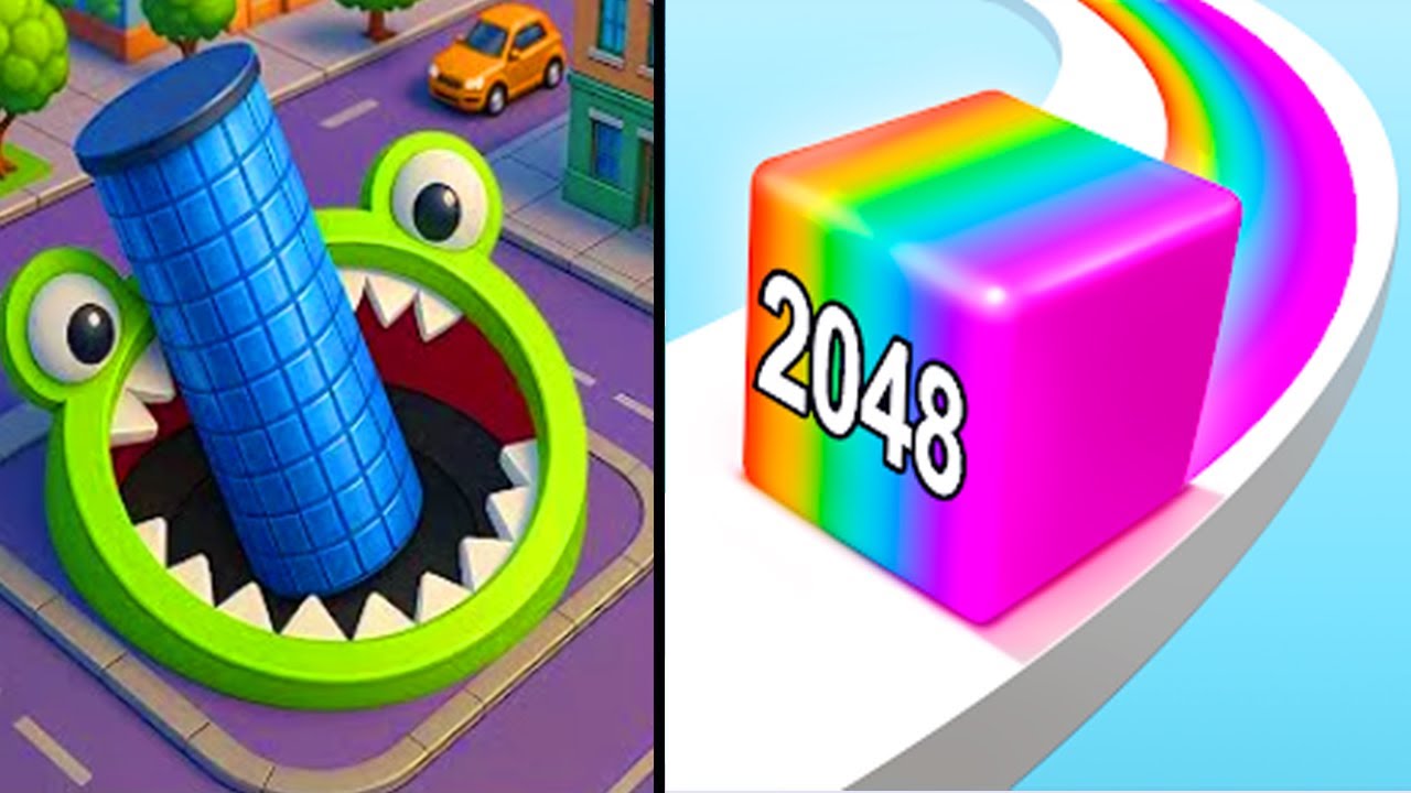 Hole.io vs Jelly Run 😱 All Levels Unlocked!
