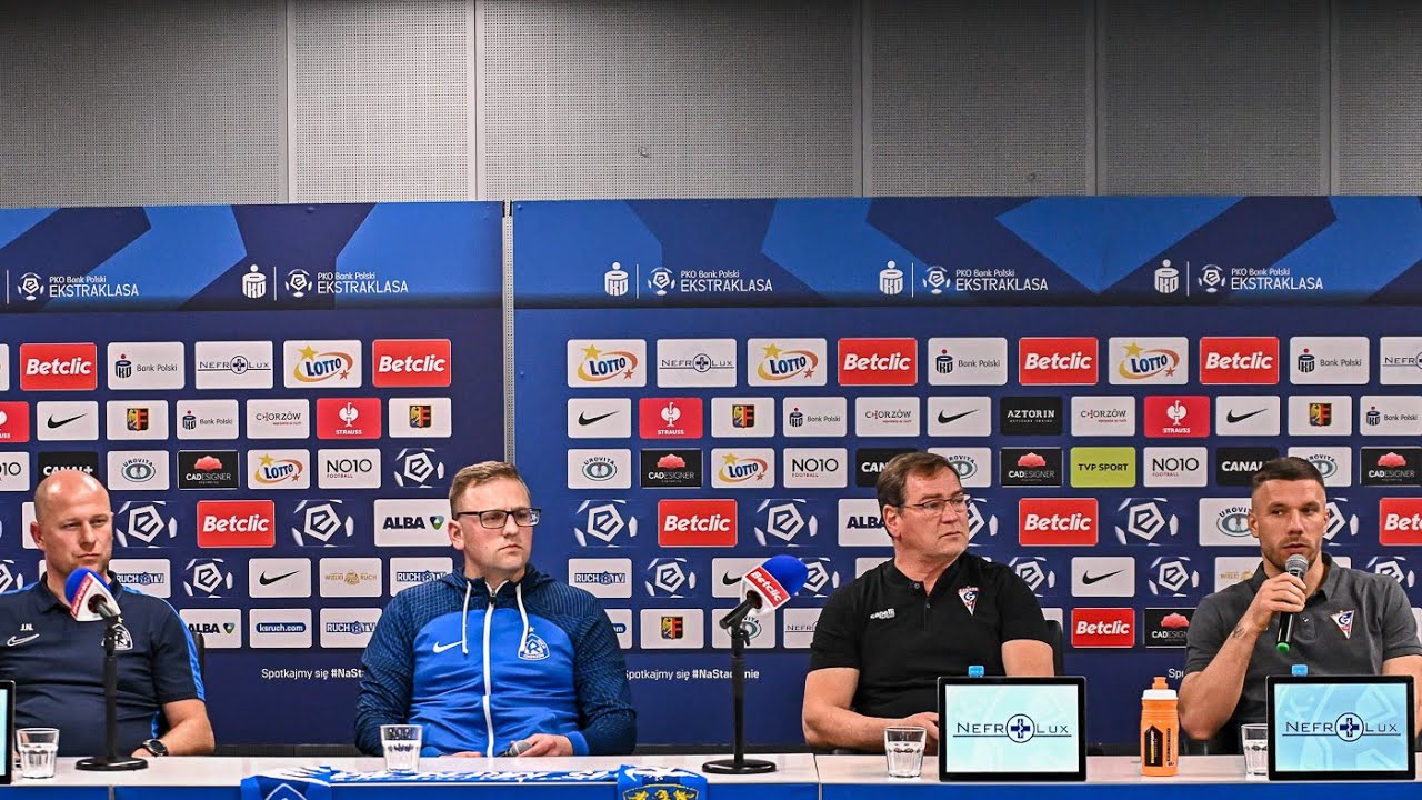 Konferencja prasowa przed Wielkimi Derbami Śląska