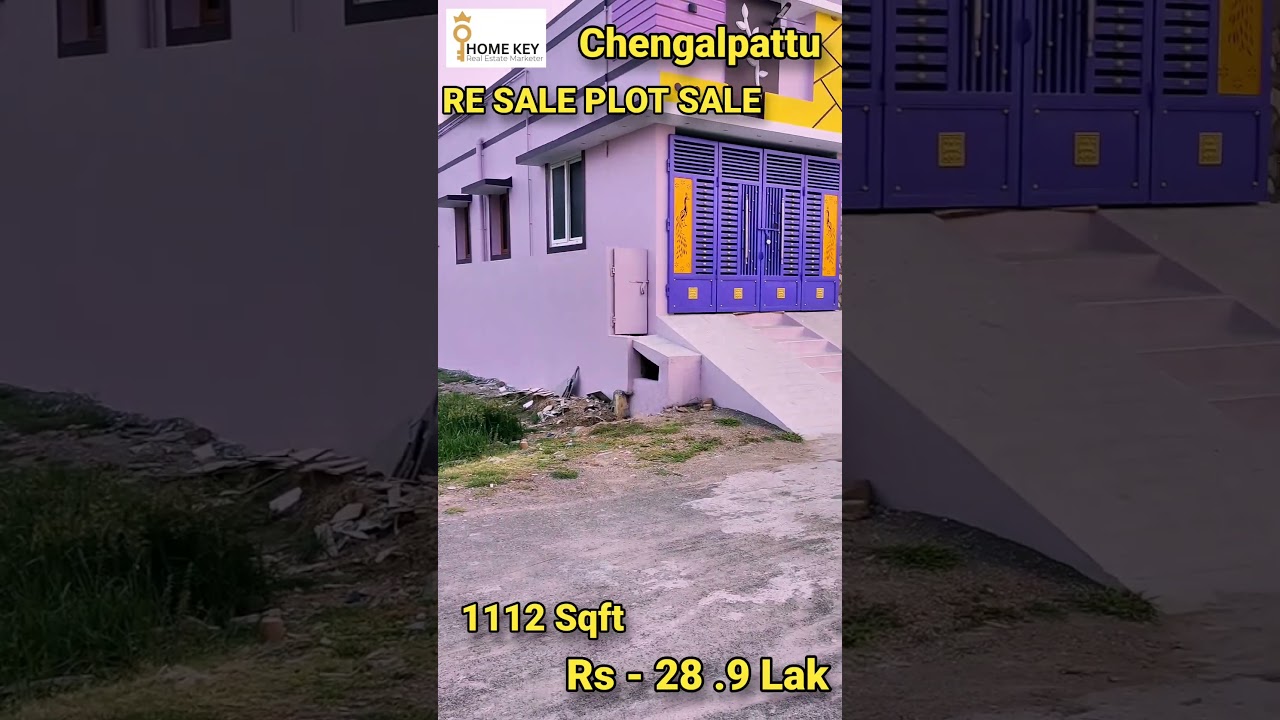 Plot Sale in Chengalpattu Near by Railway Station #chengalpattu#chengalpattuhomes #houseforsale