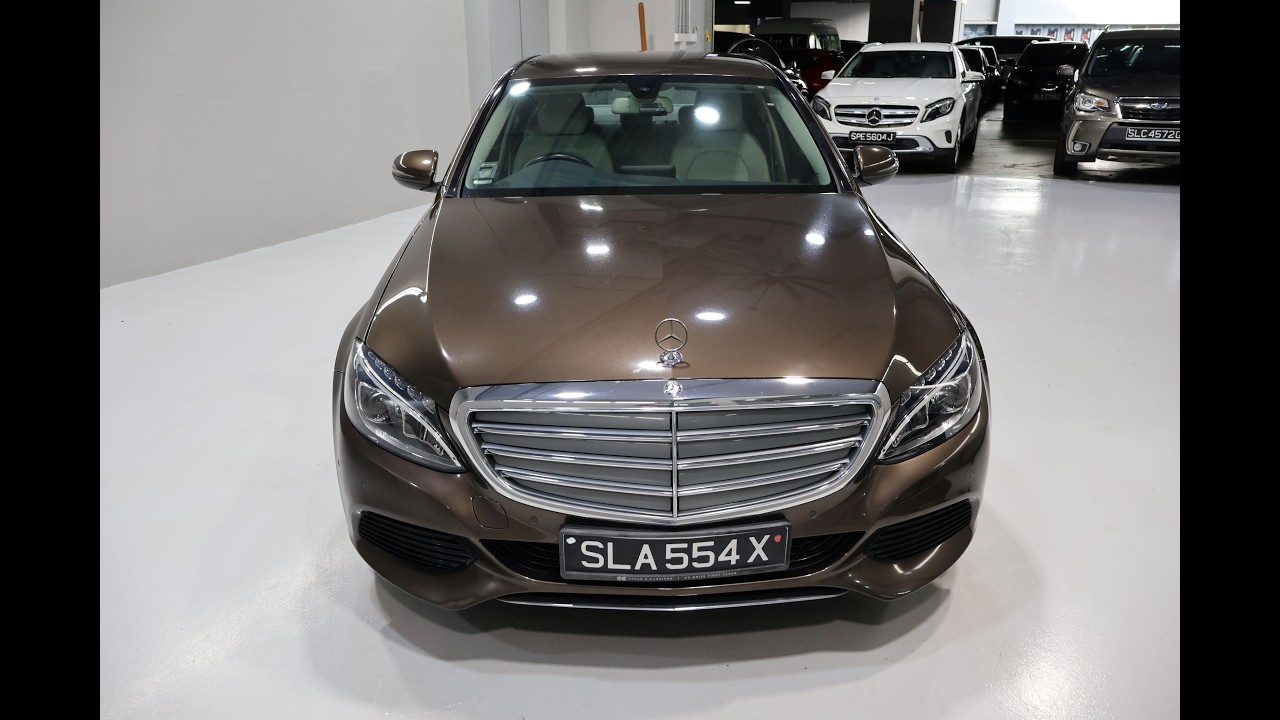 MERCEDES BENZ C180 SLA554X YOM 2016