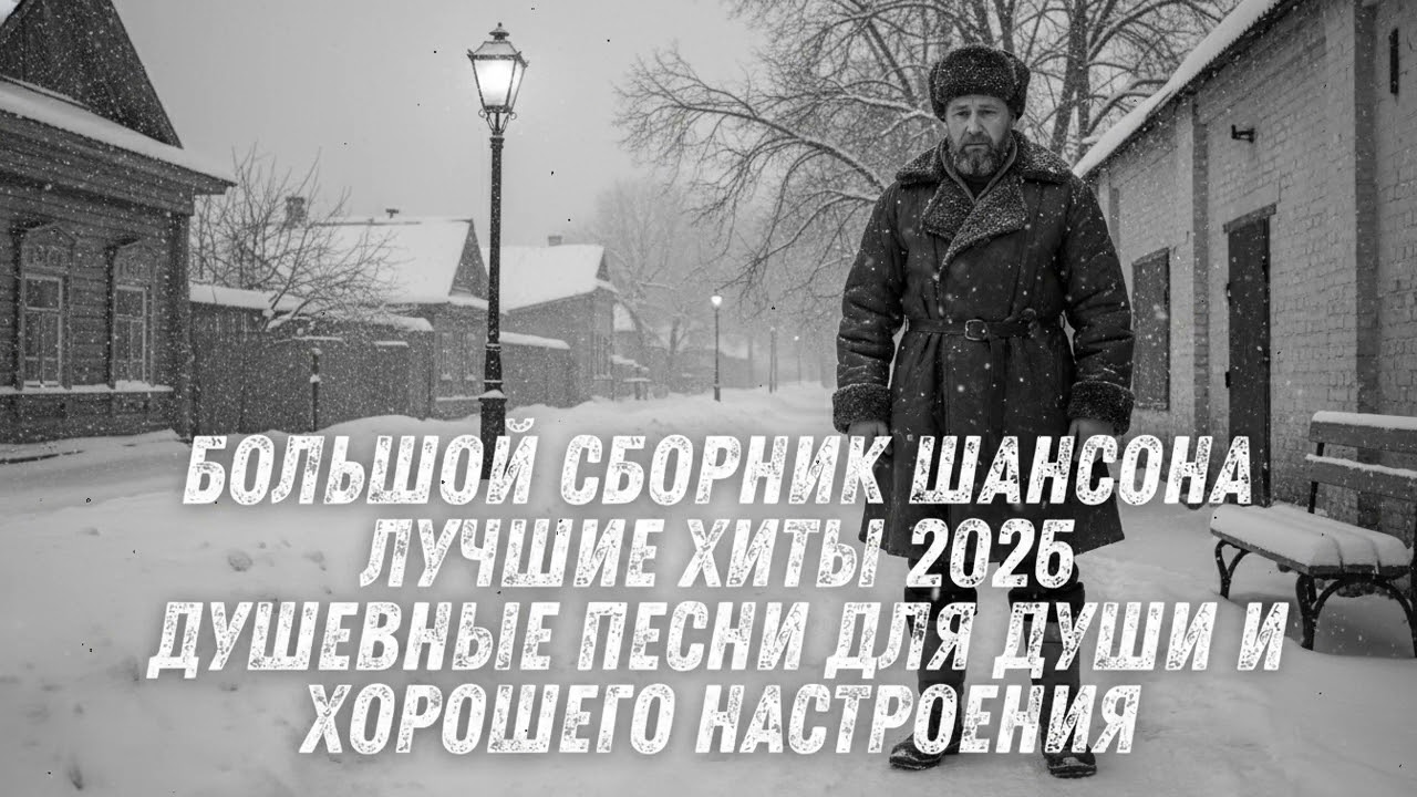 ❄️ Шансон для души зимой – песни о судьбе, одиночестве и холодных улицах