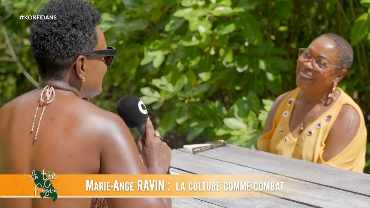 AN TJÈ PÉYI A - MARIE-ANGE RAVIN, LA CULTURE COMME COMBAT