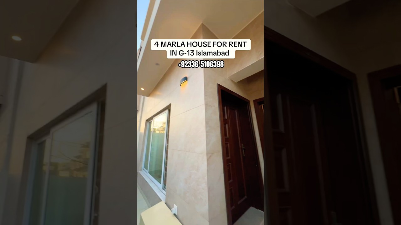 4 Marla Full House For Rent In G13 Islamabad 