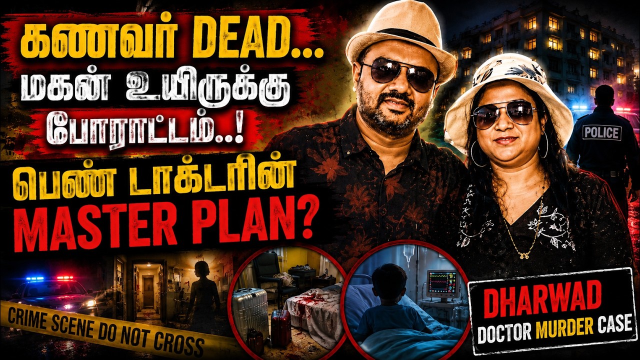 DEAD BODY அருகில் படுத்திருந்த Wife | Dharwad Doctor Murder Case | True Crime Story In Tamil