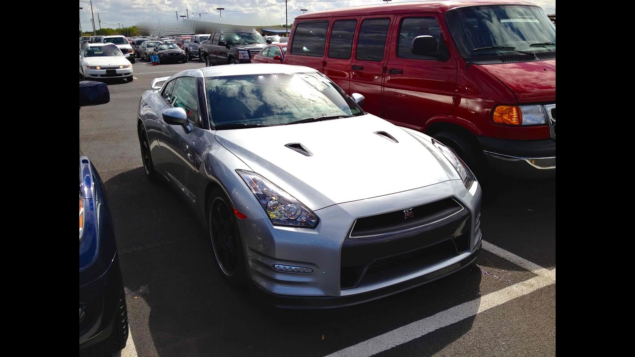 2012 Nissan GT-R Black Edition Start Up, Quick Tour, & Rev With Exhaust View - 31 Miles