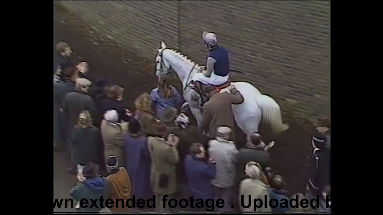 1989 Racecall Gainsborough Handicap Chase Sandown extended footage