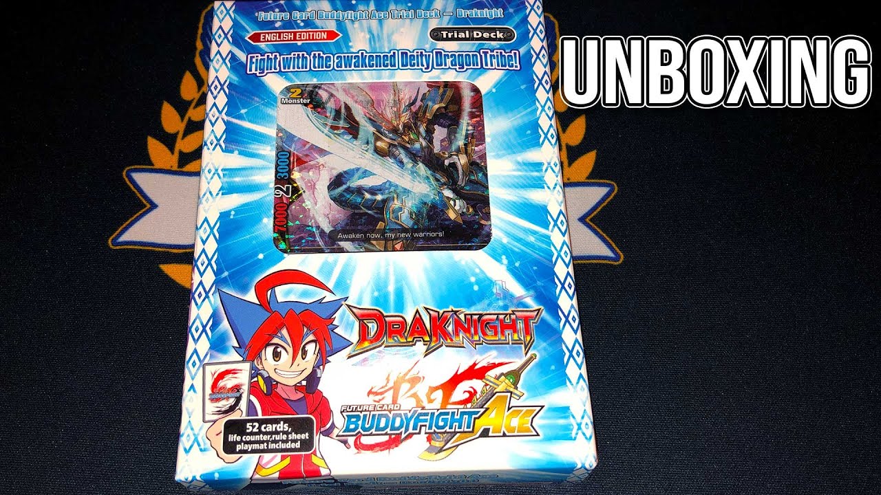 Draknight Trial Deck Unboxing! | Future Card Buddyfight