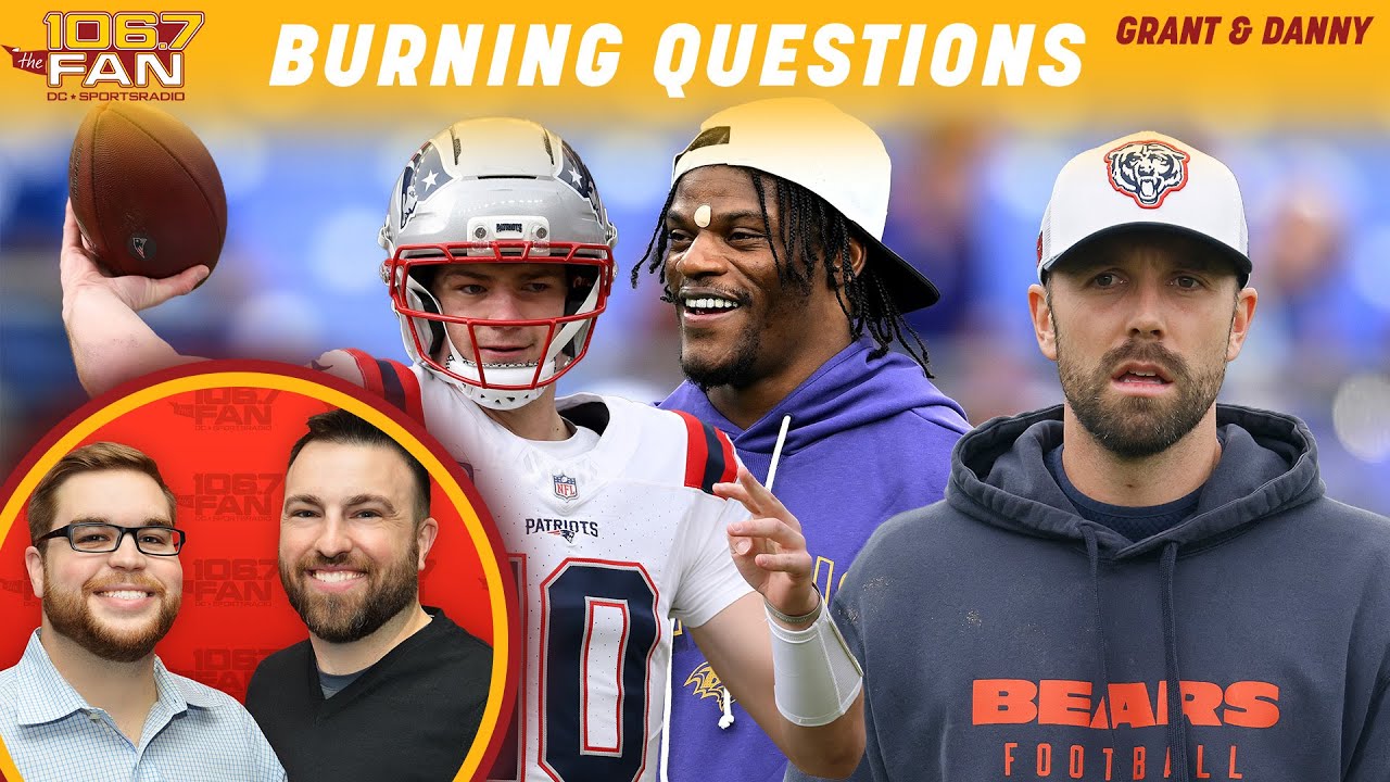 NFL BURNING QUESTIONS: Lamar Jackson Trending DOWN In Baltimore? | Grant & Danny