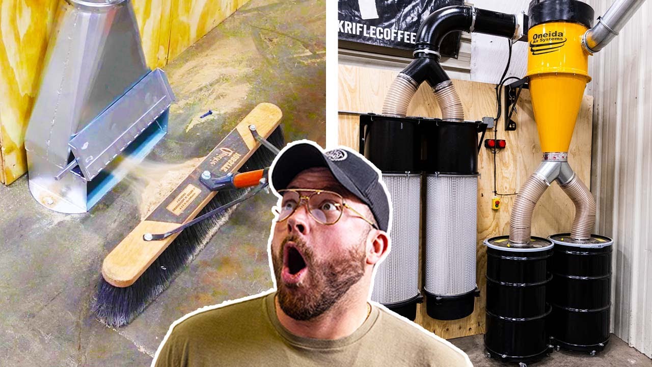 EPIC Dust Collection Upgrade in the Dream Shop!