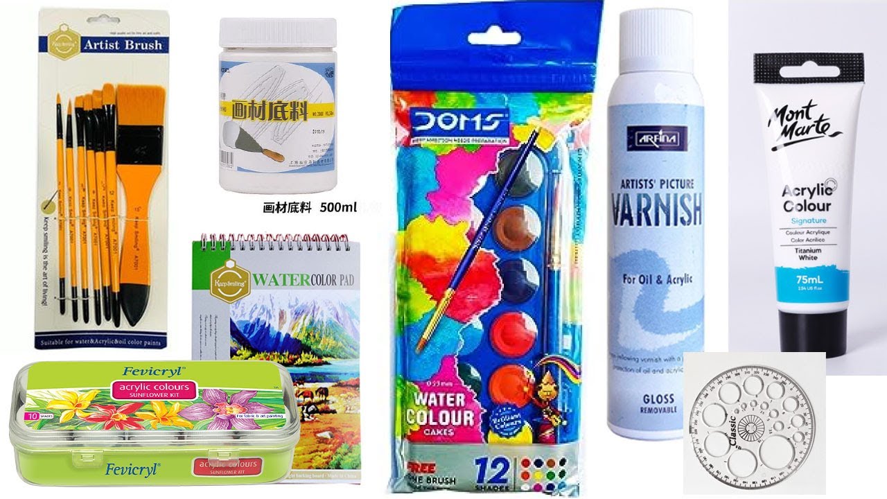 UNBOXING | ART supplies Review With Price | Bangladesh | Satisfying Art Craft ASMR
