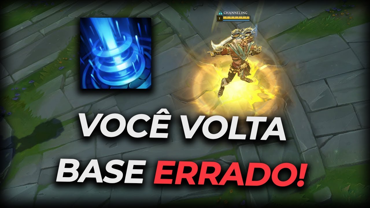 CHEGA A SER TRAPAÇA! - COMO VOLTAR PRA BASE