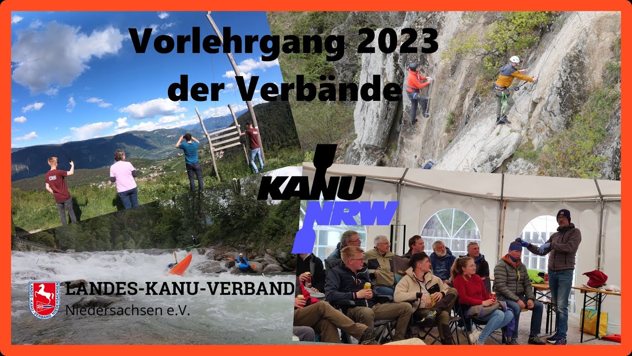 Vorlehrgang der Kanuverbände NRW und Niedersachen in Südtirol und Tirol, Kanu, Kayak, Wildwasser