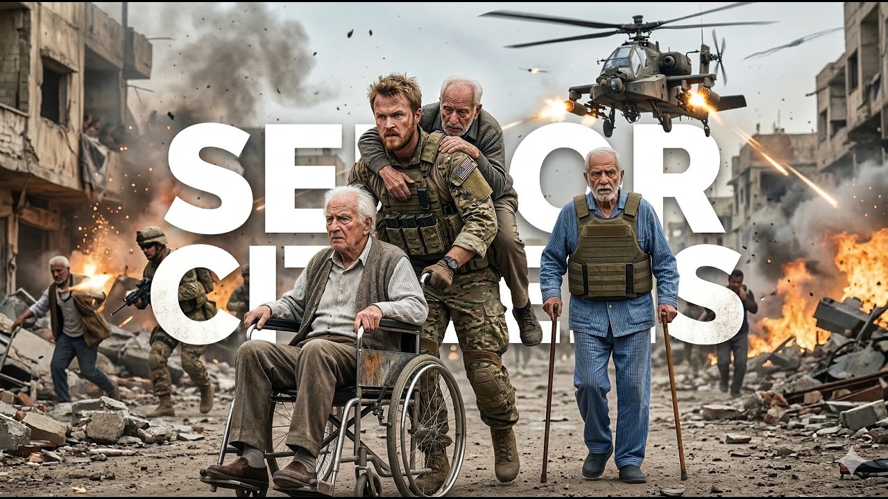 Senior citizens play redsec