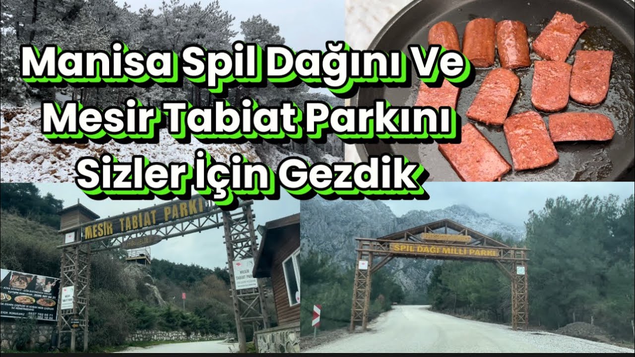 Manisa Spil Dağını Ve Mesir Tabiat Parkını Sizler için Gezdik📌#keşfet #shortsvideo